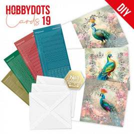 Dot and Do - Cards 19 - Berries Beauties - Peacock