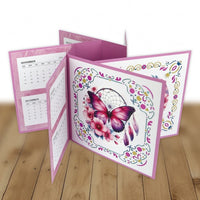 
              Hobbydots Pinwheel Calendar - Berries Beauties - Butterflies
            