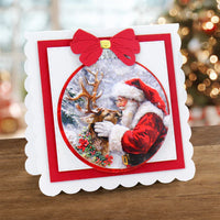 
              Katy Sue - Die Cut Decoupage – Reindeer Kisses Bauble
            
