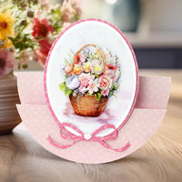 
              Katy Sue - 3D Die-Cut Decoupage - Floral Basket & Wreath
            