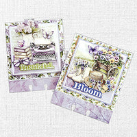 Paper Rose - Petals & Pansies 6x8" Embossed Die Cuts 36391