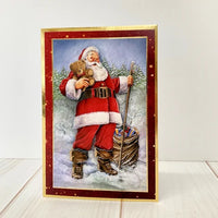 Katy Sue - 3D Die-Cut Decoupage - Father Christmas A4 sheet