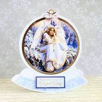 
              Katy Sue - 3D Die Cut Decoupage – Christmas Angel Bauble
            