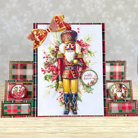 Katy Sue - 3D Die Cut Decoupage – Nutcracker & Holly
