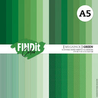 
              Findit Color - Megapack - Christmas Green - A5 Paper Pad
            