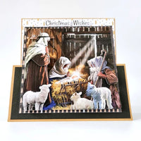 
              Katy Sue - 3D Die Cut Decoupage – Nativity Stable Scene
            