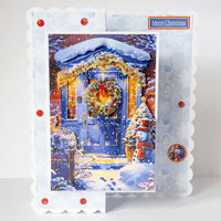 
              Katy Sue - 3D Die Cut Decoupage – Snowy Porch Scene
            