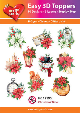 Hearty Crafts - 3D die cut - Christmas Time