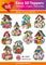 Hearty Crafts - 3D die cut - BIRD HOUSES - Pkt 10 different designs