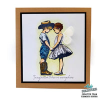 
              Andy Skinner Design - Pre Cut Rubber Stamp Set - Imagination
            