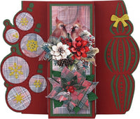 
              Dies - Yvonne Creations -  Floral Christmas- Bauble Borders
            