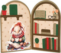 
              Dies - Berries Beauties - Winter Bunnies - Bunny Bookcase
            