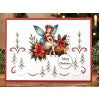 3D Pushout Sheet - Berries Beauties - Fairy Christmas - Poinsettia
