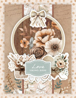 Paper Rose - Heart & Home 6x8 Tags & Tickets Embossed Die Cuts 36550