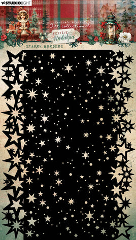 Studio Light • JMA Mask Starry Borders Festive Nostalgia