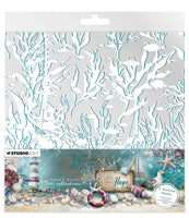 
              Studio Light • Tide of Hope - Acetate Sheets - White & Retro Cyan
            