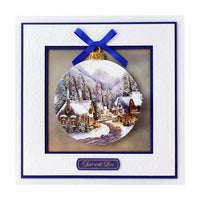 
              Katy Sue - 3D Die Cut Decoupage – Christmas Village Bauble
            