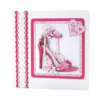 
              Katy Sue - 3D Die- Cut Sheet - Stilettos in Bloom
            