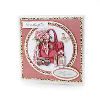 
              Katy Sue - 3D Die- Cut Sheet - Blush & Bloom Beauty Bag
            