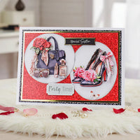 
              Katy Sue - 3D Die- Cut Sheet - Stilettos in Bloom
            
