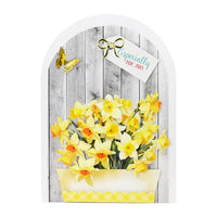 
              Katy Sue - 3D Die-Cut Decoupage - Daffodil, Tulip & Poppy Bouquet
            