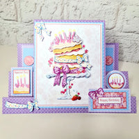 
              Katy Sue - 3D Die-Cut - Birthday Layer Cake
            