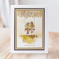 
              Andy Skinner Design - Pre Cut Rubber Stamp Set - Winter Trees
            