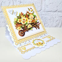 
              Katy Sue - 3D Die-Cut - Primrose Wheelbarrow
            