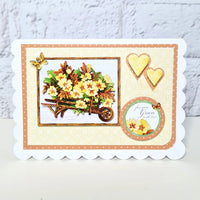 
              Katy Sue - 3D Die-Cut - Primrose Wheelbarrow
            