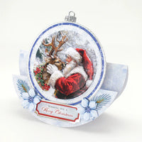 
              Katy Sue - Die Cut Decoupage – Reindeer Kisses Bauble
            