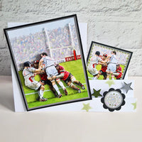 
              Katy Sue - 3D Die Cut Decoupage – Rugby
            