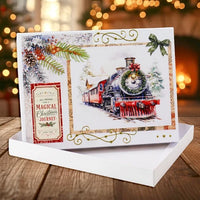 Katy Sue - 3D Die Cut Decoupage –  Christmas Train