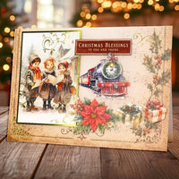 Katy Sue - 3D Die Cut Decoupage –  Christmas Train
