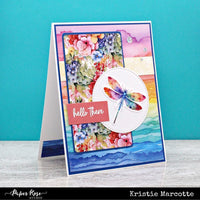 Paper Rose - Rainbow Garden Insects Embossed Die Cuts 31575