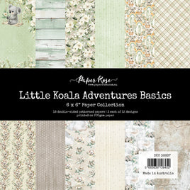 Paper Rose - Little Koala Adventures Basics 6x6 Paper Collection 36667