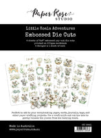 Paper Rose - Little Koala Adventures 6 x 8" Embossed Die Cuts 36661