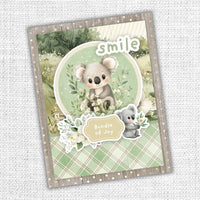 Paper Rose - Little Koala Adventures 6x8" Quick Cards Die Cuts 36697
