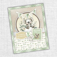 Paper Rose - Little Koala Adventures 6 x 8" Embossed Die Cuts 36661