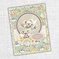 Paper Rose - Little Koala Adventures 6x8" Quick Cards Die Cuts 36697