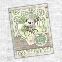 Paper Rose - Little Koala Adventures 6x8" Quick Cards Die Cuts 36697