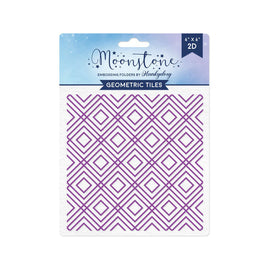 Hunkydory - MOONSTONE EMBOSSING FOLDERS - GEOMETRIC TILES