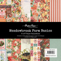 
              Paper Rose - Meadowbrook Farm Basics 6x6 Paper Collection 35040
            