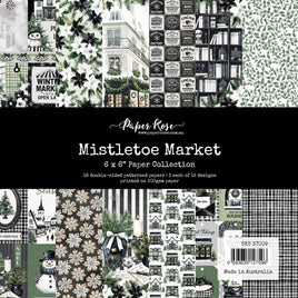 Paper Rose - Mistletoe Market 6x6 Paper Collection 37009