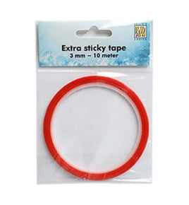 Extra Strong Double Sided Sticky Tape - Clear 3MM