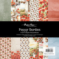 
              Paper Rose - Poppy Garden 6x6 Paper Collection 34617
            