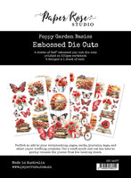 
              Paper Rose - Poppy Garden Basics Embossed Die Cuts 34677
            