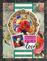 Paper Rose - Portraits in Bloom 6x8" Quick Cards Die Cuts 36616