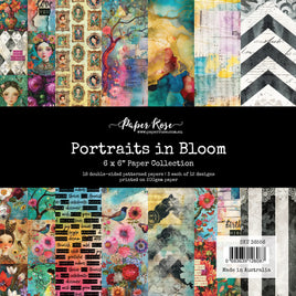 Paper Rose - Portraits in Bloom 6x6 Paper Collection 36556