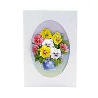 
              Katy Sue - 3D Die-Cut Decoupage - Pots of Flowers
            