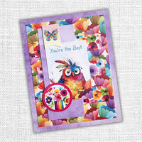 
              Paper Rose - Rainbow Village 6x8" Birds Embossed Die Cuts 35343
            